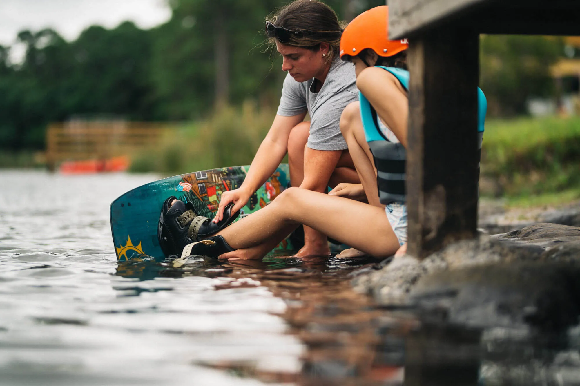 Team wakeboarding