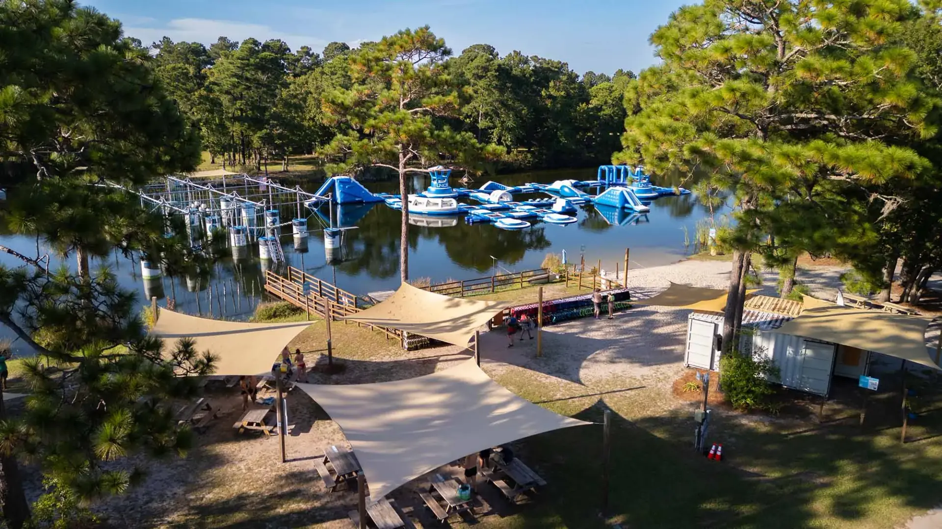 Things to do Johns Island SC water activities at Trophy Lakes