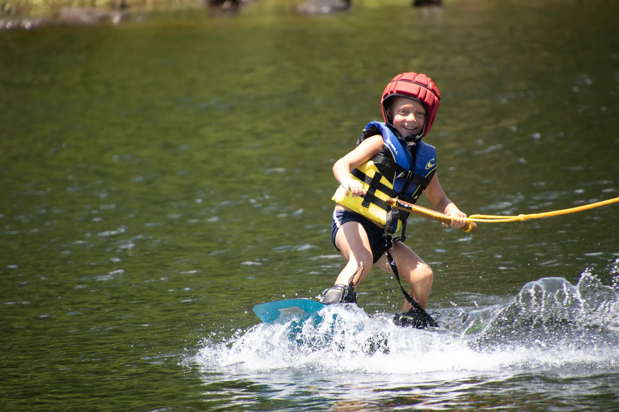Wakeboard Cable Rental at Charleston Aqua Park cable park Trophy Lakes